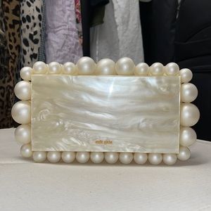 Cult Gaia Acrylic Bauble Clutch